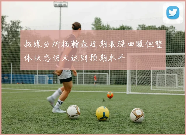拓媒分析杨瀚森近期表现回暖但整体状态仍未达到预期水平